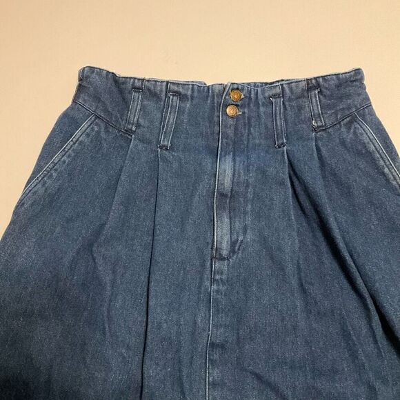 Vintage 80’s Sasson Denim Midi Skirt. Pockets! Ooh la la sasson! - Picture 9 of 14
